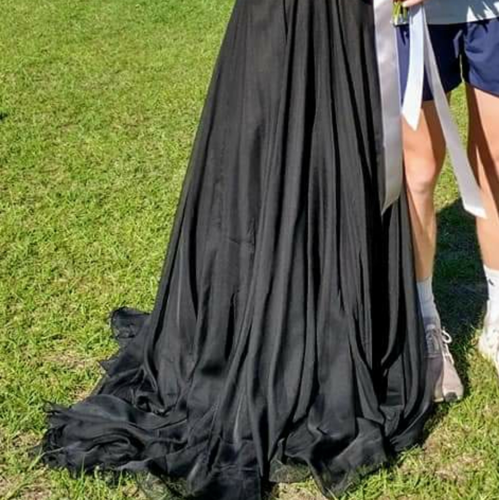 Jovani 24872 2 piece gown Black - Picture 3 of 4
